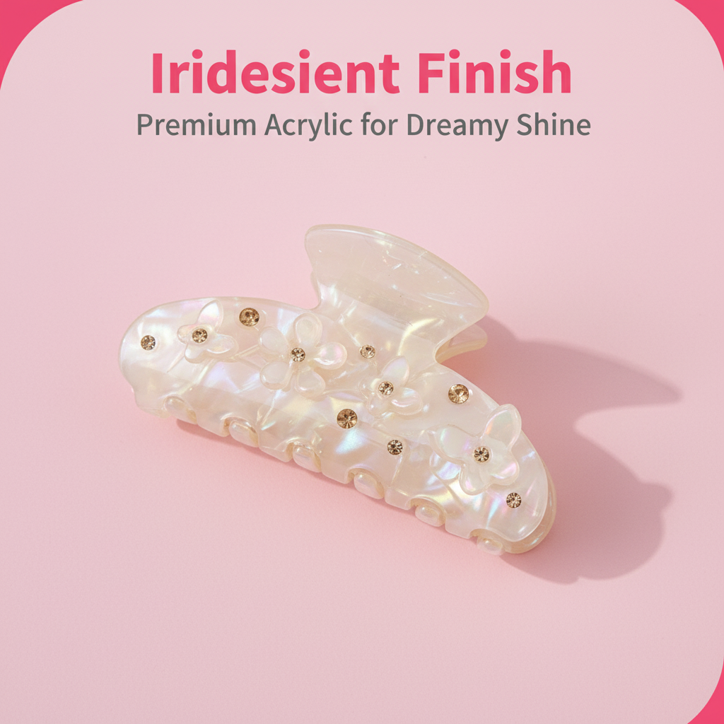 Women's Mermaid Tail Hair Clip - Amber - Slaul