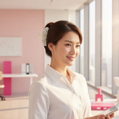 Women's Mermaid Tail Hair Clip - Amber - Slaul