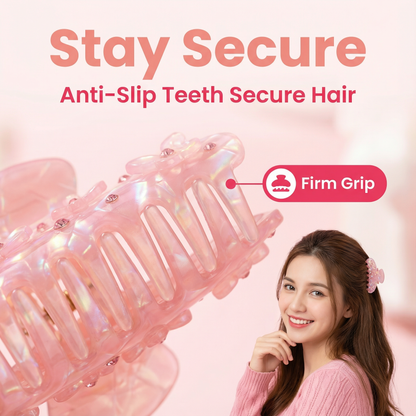 Women's Mermaid Tail Hair Clip -Pink - Slaul